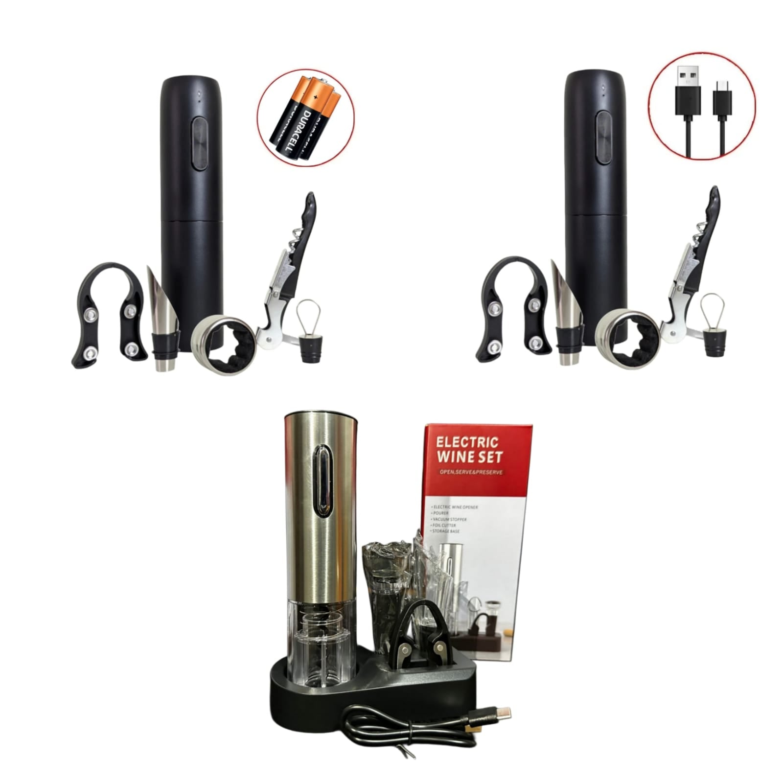 SACACORCHOS ELECTRICO - RECARGABLE